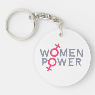Women Power Keychain