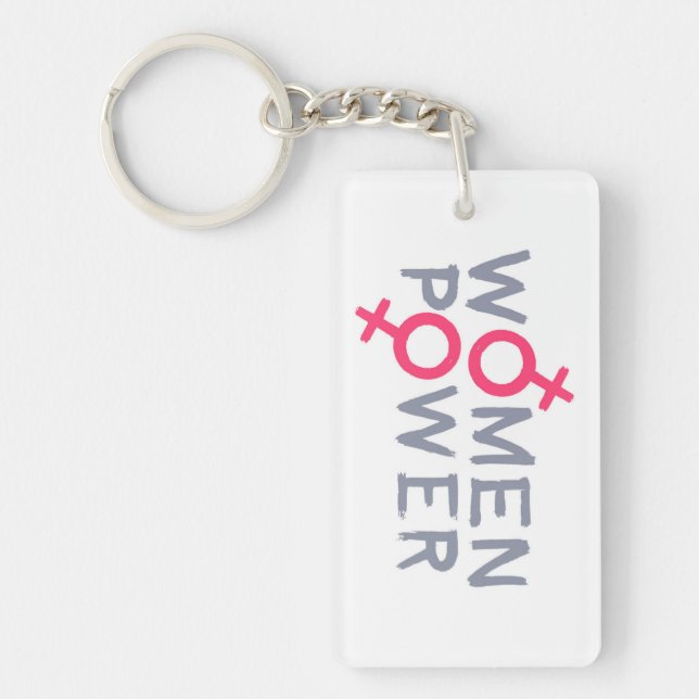 Women Power Keychain (Front)