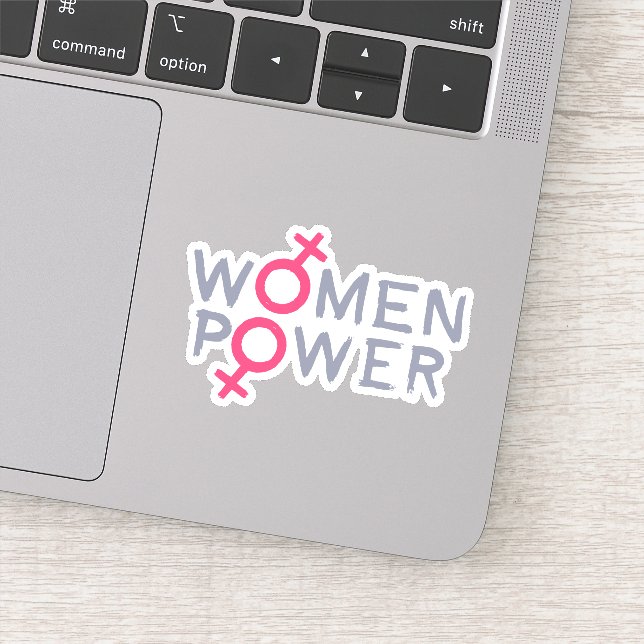 Women Power Sticker (Detail)