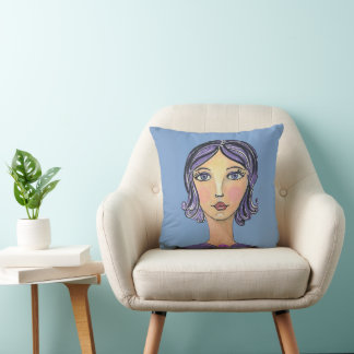 Women Power Throw Pillow