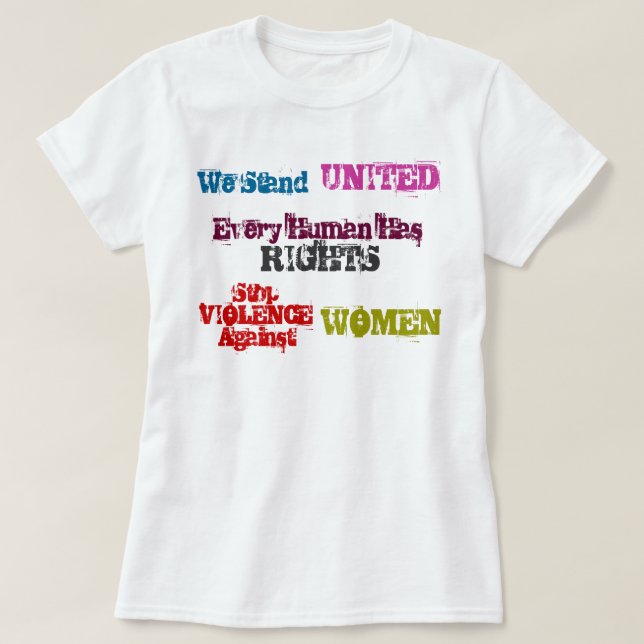 Women Rights T-Shirt (Design Front)