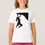 Women Rock Climbing Climber  T-shirt at Zazzle