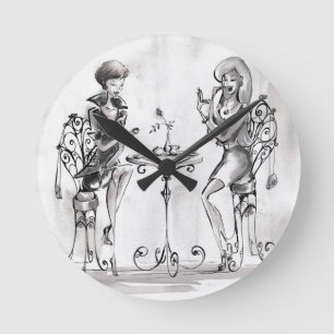 Women Round Clock