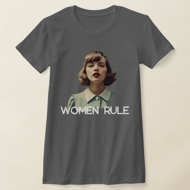 Women Rule T-shirt (Laydown)