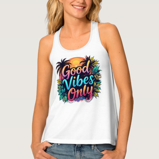 Women’s Casual Tank Top – Comfortable Sleeveless  (Front)