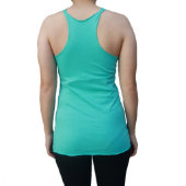 Women’s Customizable Printed TriBlend Workout Tank (Back)