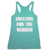 Women’s Customizable Printed TriBlend Workout Tank (Front)