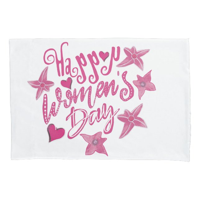 Women’s Day Pillow Case (Front)