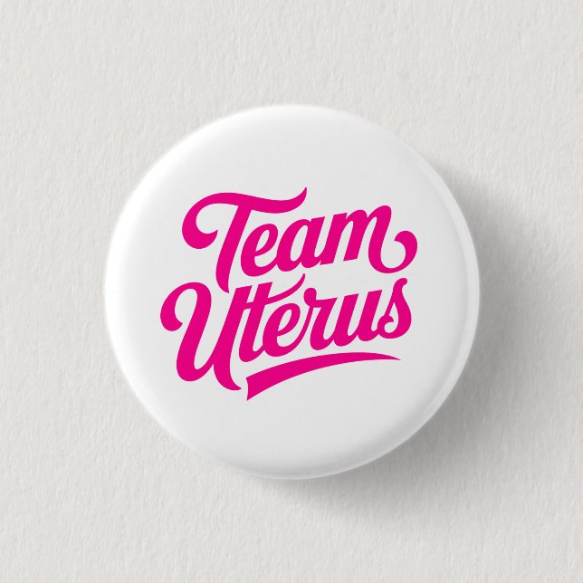 Women’s Health Advocacy Team Uterus Button (Front)