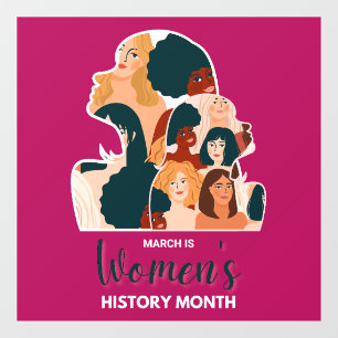 Women’s History Month 2026 Window Cling