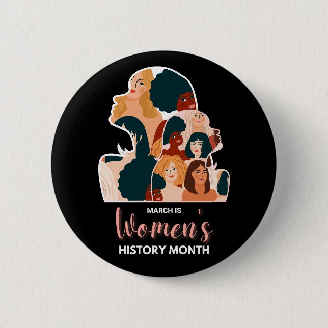 Women’s History Month Button (Front)