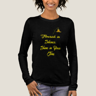 Women’s Long Sleeve T-Shirt – Flowers for the Soul Tri-Blend Shirt