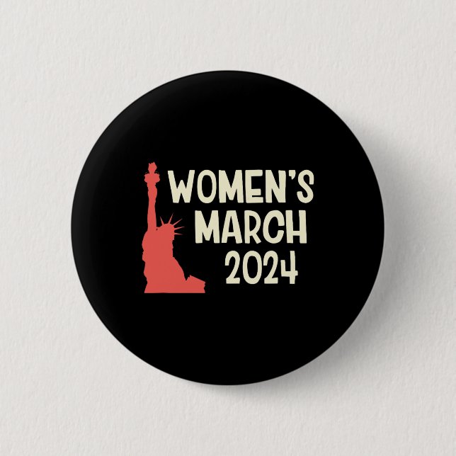 Women’s March 2024  Button (Front)