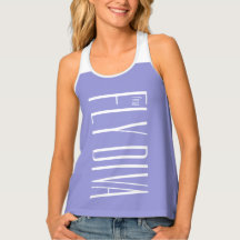 Women’s Racerback I’ma Fly Diva Tank Top
