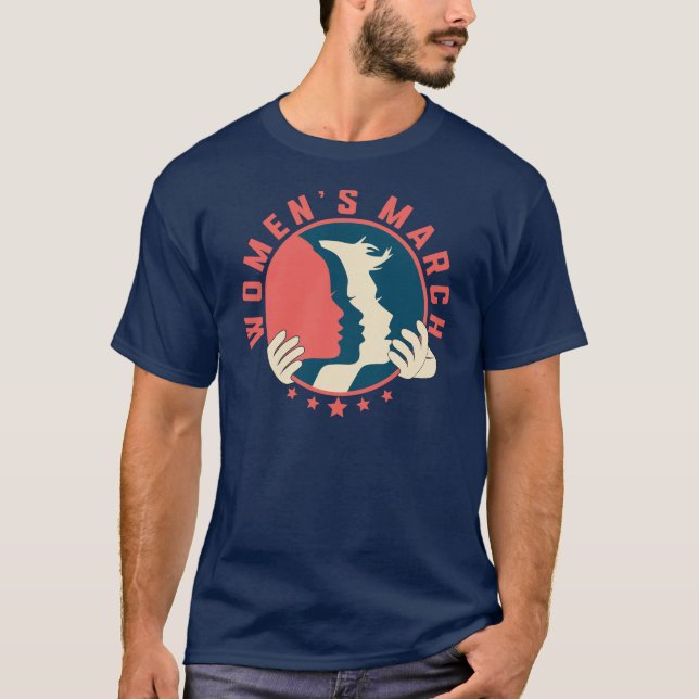 Women’s Voices: Power to the Poll Merchandise T-Shirt (Front)