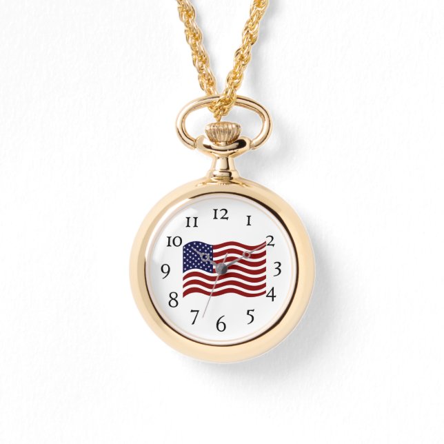 Women’s Watch – American Flag (Front)