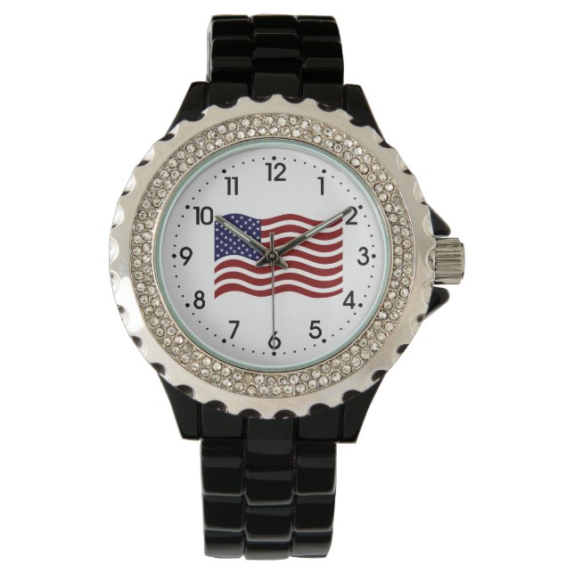 Women’s Watch – American Flag (Front)