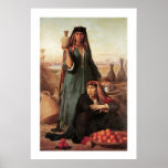 Women Selling Water and Oranges... Poster