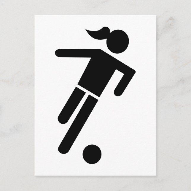 Women soccer postcard (Front)