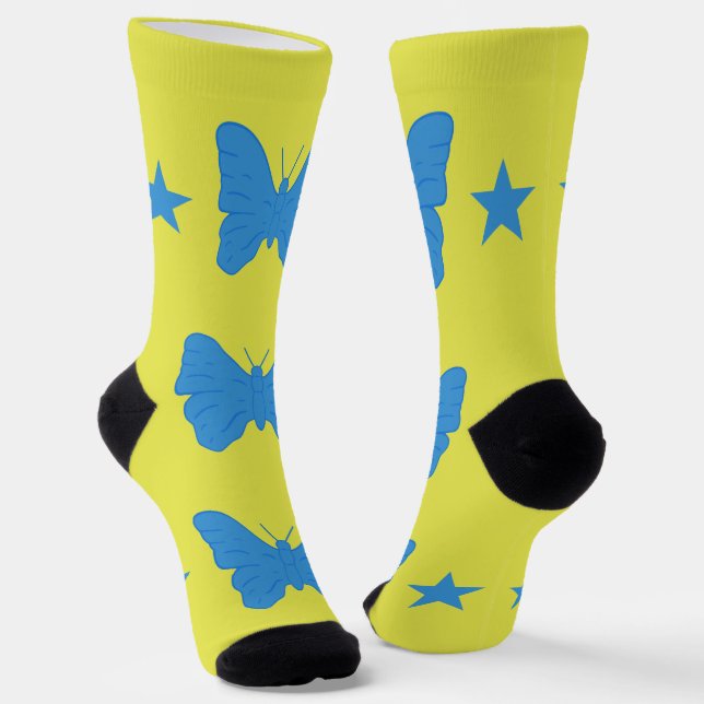 Women socks with flag of Bady Bassit, Brazil (Angled)