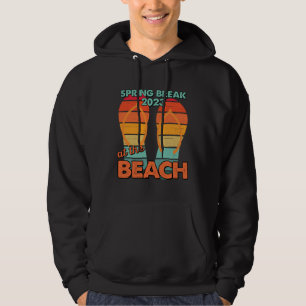 Women Spring Break 2023 At The Beach Vintage Cool Hoodie