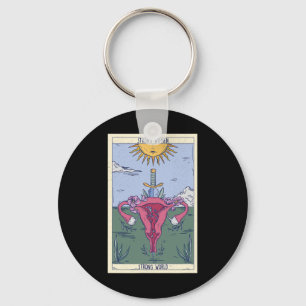 Women Strong World Keychain