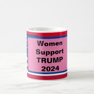 Women Support TRUMP 2024 Pink MUG