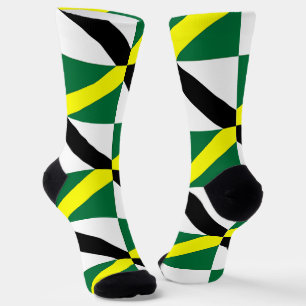 Women sustainable socks with flag of Monterey