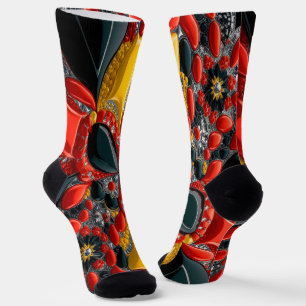 Women sustainable socks with Germany Colors