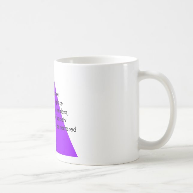 Women take Your rightful place as wise leaders Coffee Mug (Right)
