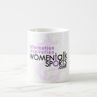 Women Talk Sports mug
