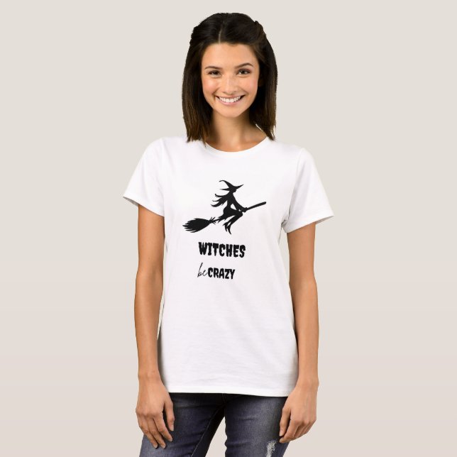 Women trendy stylish for her cute Halloween T-Shirt (Front Full)