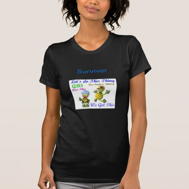 women tshirts guillain barre syndrome (Front)