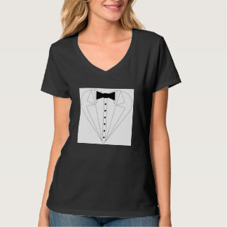 women tuxedo T-Shirt