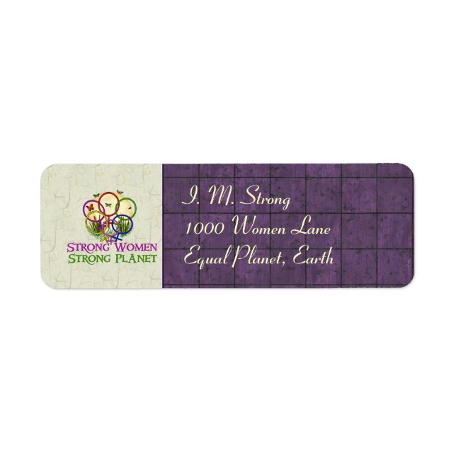 Women United Label (Front)