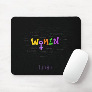 Women Up! Mouse Pad