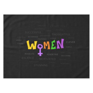Women Up! Tablecloth