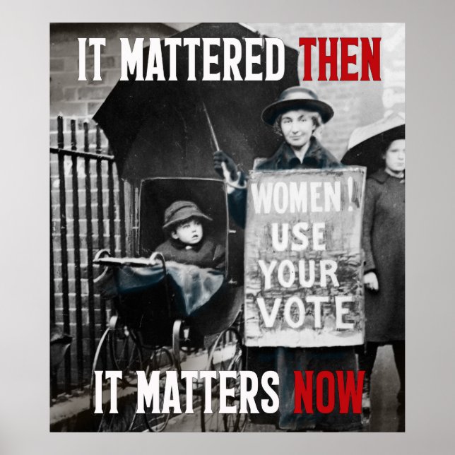 Women! Use Your Vote! Undated Poster (Front)