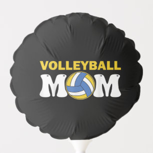Women Volleyball Mom Shirt Game Day Funny Player Balloon
