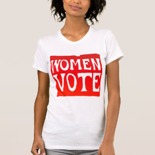 Women Vote - Raging Red T-Shirt