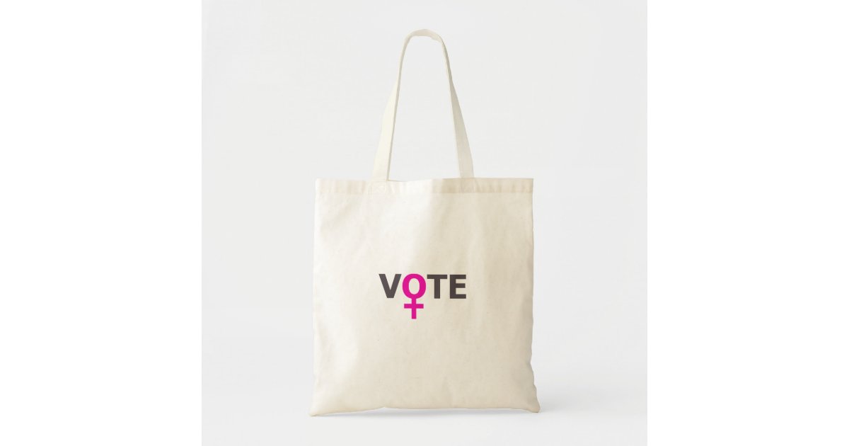 Women Vote Tote Bag Zazzle