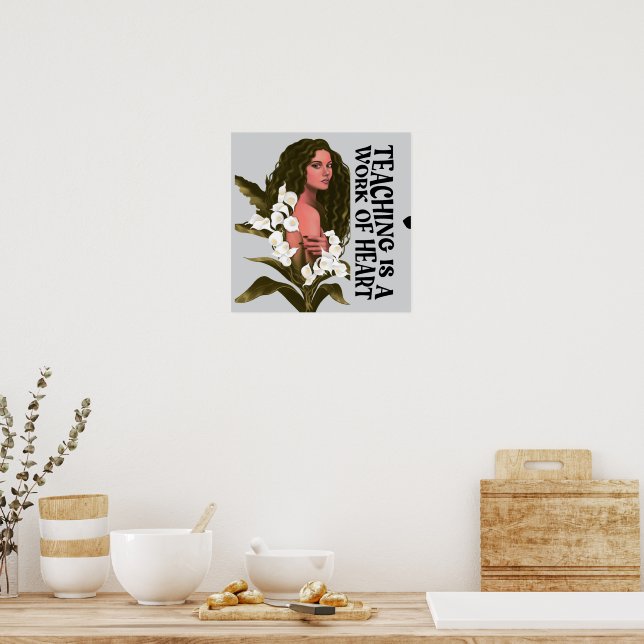 Women wall poster (Kitchen)
