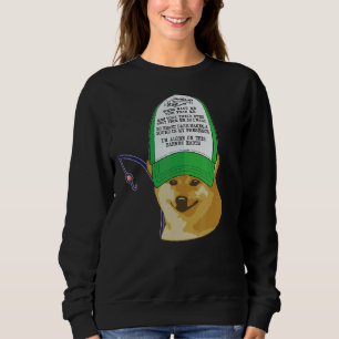 Women Want Me Fish Fear Hat Cheems Doge Meme Fish Sweatshirt