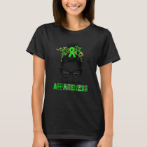 Women We Wear Green Bipolar Disorder Awareness Gre T-Shirt
