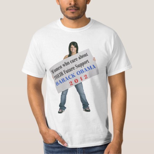 Women who Caresupport Barack Obama T_Shirt