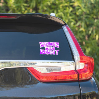 Women Who Hunt Vinyl Decal- Purple Sticker