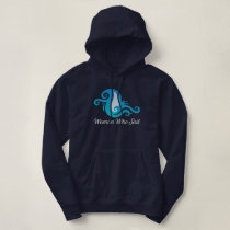 Women Who Sail - Hoodie - Navy Blue Women Who Sail - Hoodie - Navy Blue