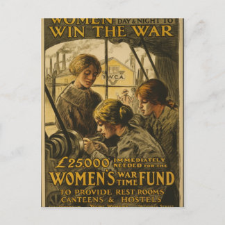 Women Win the War Postcard