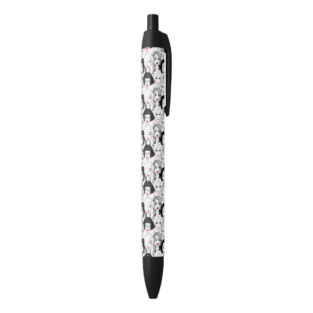 Women With Lipstick Pattern Pen (Bottom (Vertical))