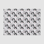 Women With Lipstick Pattern Tissue Paper